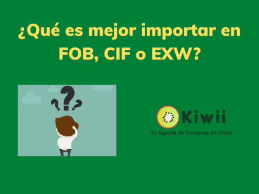 ¿Cuál es la diferencia entre los inconterms EXW, FOB y CIF?